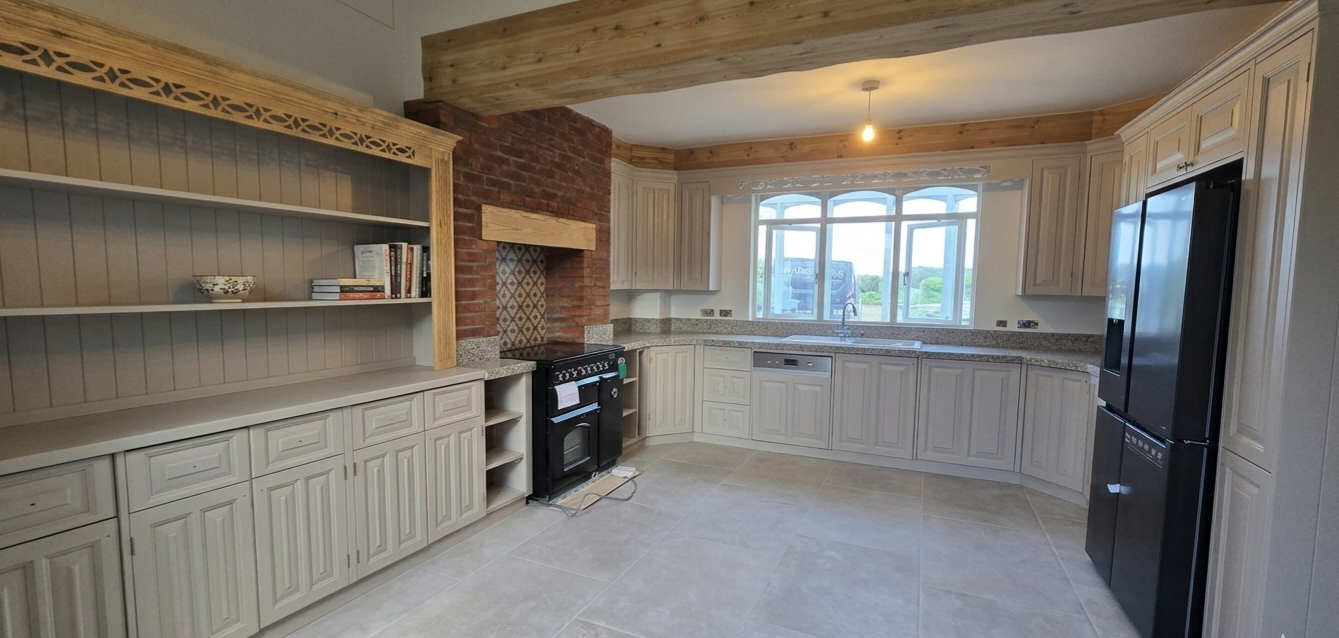Farrow & Ball Jitney Kitchen Respray in Rugby